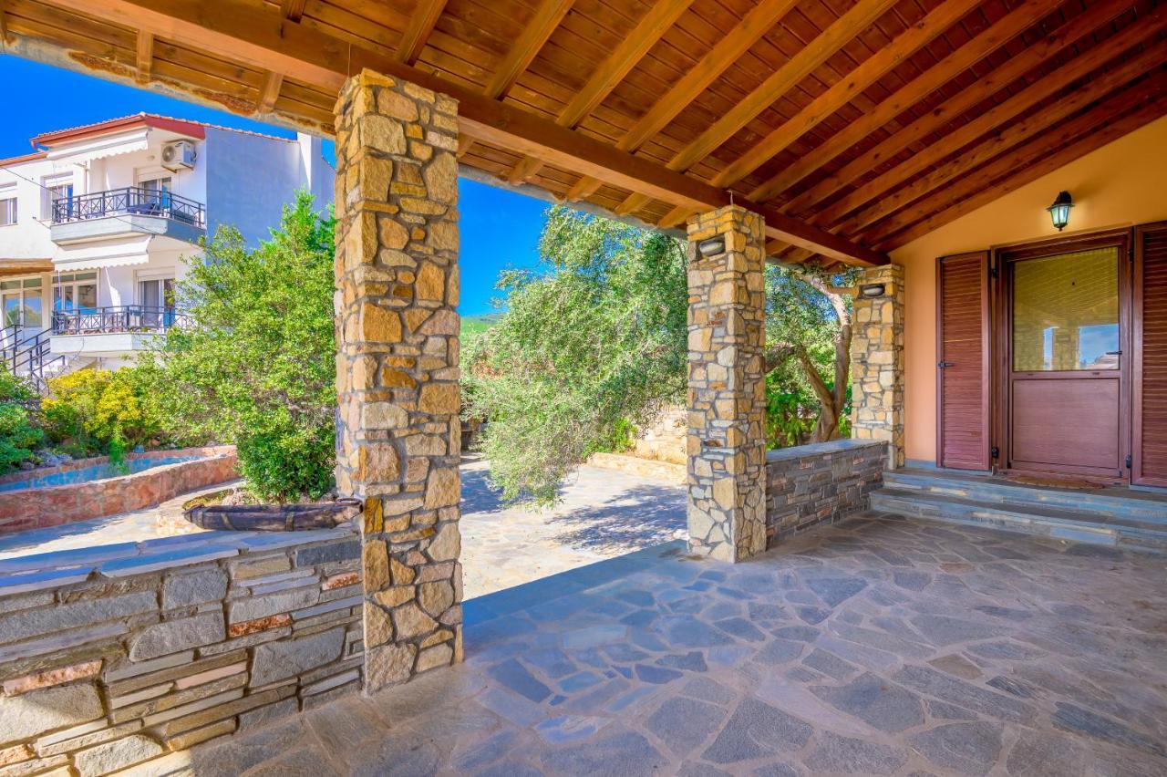 Luxurious Villa With Gorgeous View And Bbq Alexandrupoli Exteriér fotografie